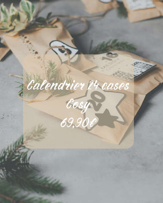 Calendrier de l'Avent - Cosy - 24 cases -