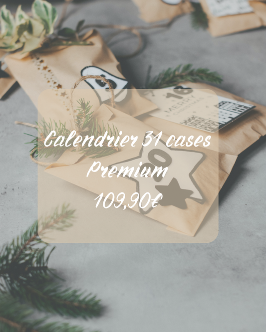 Calendrier de l'Avent  - 31 cases - Premium