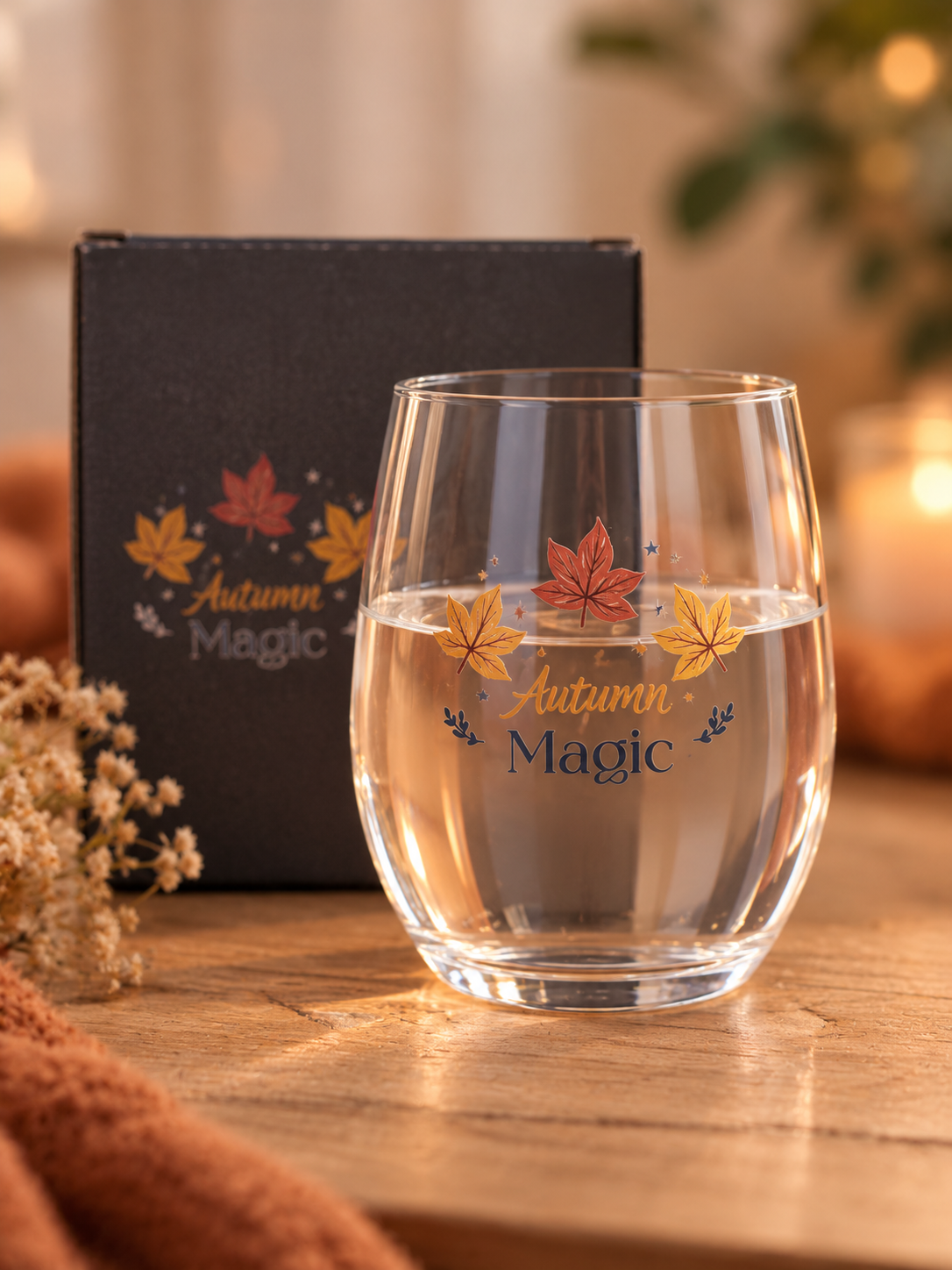 Verre transparent Autumn ✨